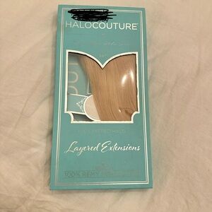 HALO-COUTURE 14” Layered Halo Hair Extensions Color 14/24 (100% Remy Human Hair)